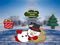 Rouse The Lazy Snowman - Play Free Online Escape Game