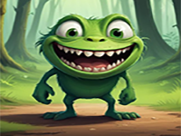 Joyful Green Creature Escape - Play Free Online Escape Game
