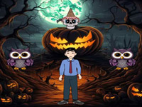 Spouse Trapped Witch House - Play Free Online Escape Game