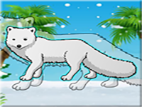 Arctic Fox Rescue From Cage - Play Free Online Escape Game