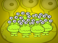 Green Monster Kids Rescue - Play Free Online Escape Game