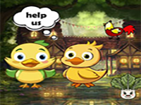 Assist Sad Duck Babies - Play Free Online Escape Game