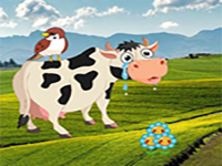 Stop To Crying Mom Cow - Play Free Online Escape Game