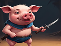 Strong Hunter Pig Escape - Play Free Online Escape Game