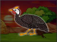 Guinea Fowl Rescue From The Cage - Play Free Online Escape Game