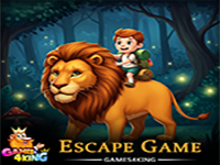 Jungle Rider Lion Rescue - Play Free Online Escape Game