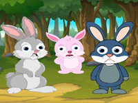 Bunnies Seeking Water Fountain - Play Free Online Escape Game