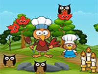 Turkey Chefs Reached Farm - Play Free Online Escape Game