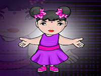 Purple Beauty Girl Rescue - Play Free Online Escape Game