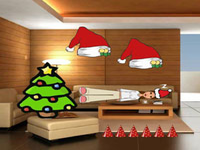 Awake Lara To Christmas Party - Play Free Online Escape Game