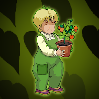 Pleasing Boy Saving The Plant