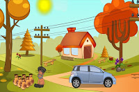 Blue and Gray Car Escape - Play Free Online Escape Game