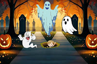 Play Boy Escaped Ghosts Surroundings - Free Online Escape Game
