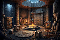 Cave Tribe Boy Escape