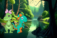 Dino Parents Finds Infant