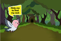 Dove Searches the Lost Nest