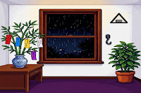 Escape from the Room on a Rainy Night