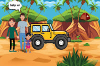 Family Missed the Jeep Key