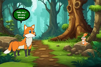 Fox Getting Very Hungry - Play Free Online Escape Game