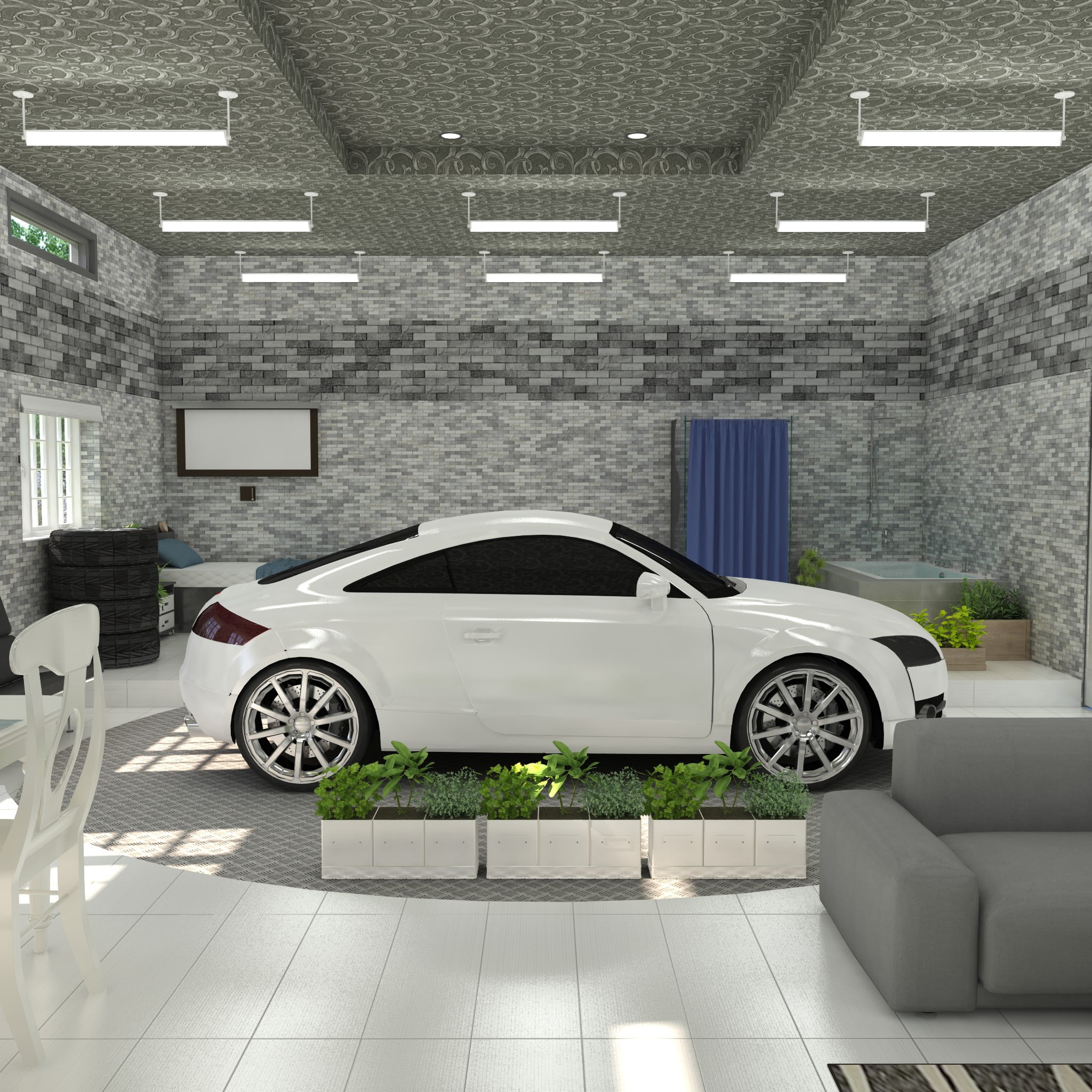 Play Garage House - Free Online Escape Game