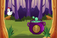 Play Girl Trapped Witch Mystical Pot - Free Online Escape Game