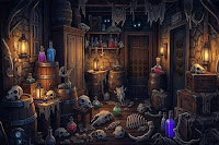 Grim Forest Monster Escape