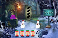 Happy Santa Deer Escape