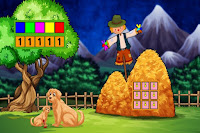 Help the Wounded Golden Retriever Puppy - Play Free Online Escape Game