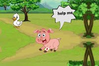 Help Troubled Wounded Piggy
