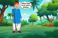 Herder Lost His Loaded Donkey