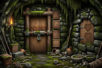 Hidden Cave Guardian Escape