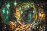 Hidden Gold Cavern