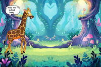 Little Giraffe Lost Enchanted Woods