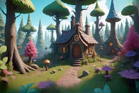 Magic Forest Village Escape