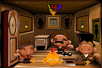 Monkey Go Happy: Stage 1076