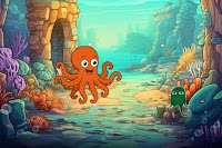 Octopus Joins Birthday Celebration