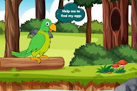Parrot Found Its Lost Eggs