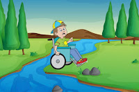 Physically Challenged Boys Reach Home
