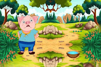Piglet Discovers His Beloved