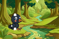 Protect Bruised Baby Crow