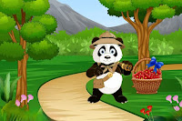 Scientist Panda Reach Cave House