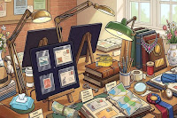 Secret Stamp Album
