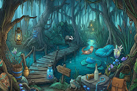 Play Spooky Swamp - Free Online Escape Game