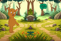 Starving Bear Seeks Honey