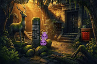 Statue Temple Sage Escape