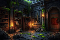 Statue Temple Soldier Escape