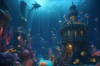 Underwater Town Escape