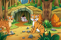 Vicious Tigers Trapped the Rat