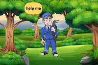 Worker Lost the Toolbox