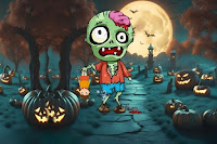 Zombie Caughted Girl Escape